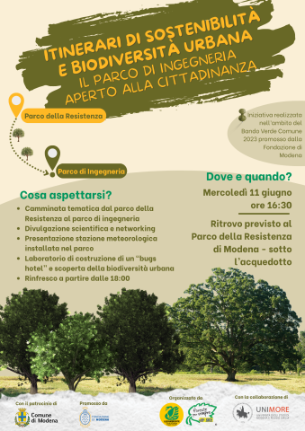 Itinerari di sostenibilità e biodiversità urbana