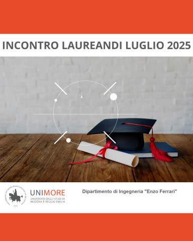 Incontro Direttore-Laureandi Luglio 2025