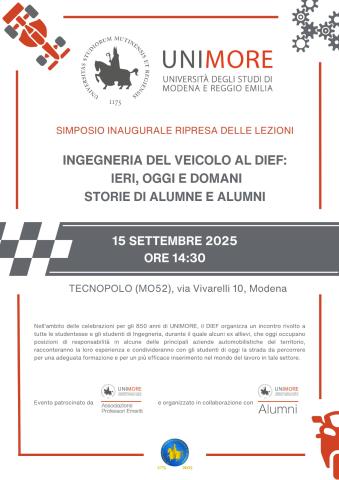 INGEGNERIA DEL VEICOLO AL DIEF: IERI, OGGI E DOMANI STORIE DI ALUMNE E ALUMNI