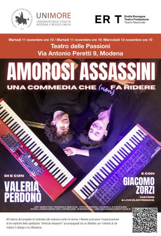 Amorosi Assassini: uno spettacolo teatrale per parlare di violenza di genere