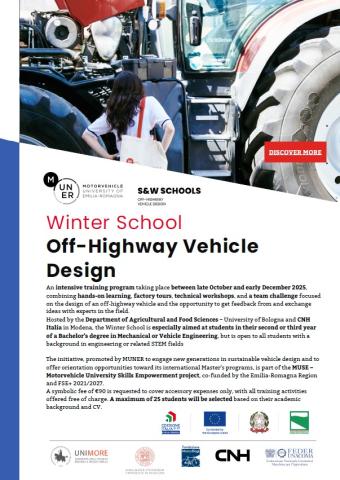Winter School – Off-Highway Vehicle Design