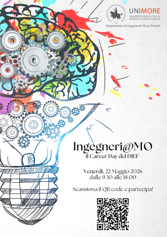 22 Maggio: arriva Ingegneri@MO, il career day del DIEF