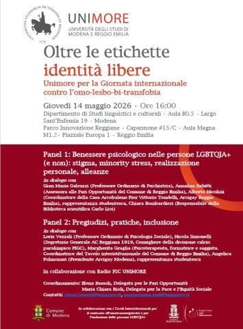 Oltre le etichette: identità libere