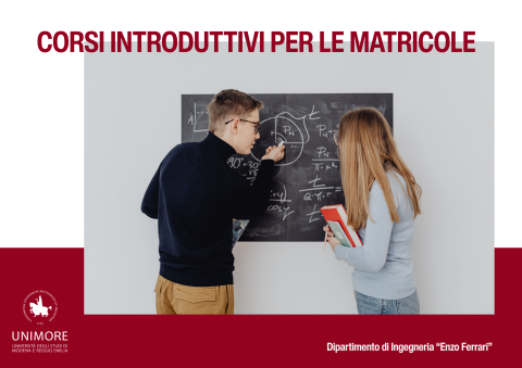 Corsi introduttivi per le matricole