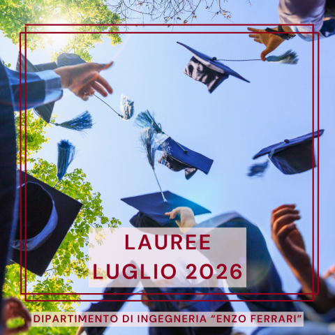 Sessione di laurea di Luglio 2026: 167 nuove ingegnere e ingegneri al DIEF
