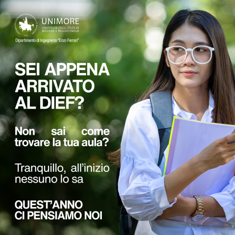 Matricola al DIEF?