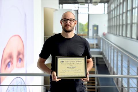 Lorenzo Benatti premiato dalla Società Italiana di Elettronica per la miglior tesi di dottorato